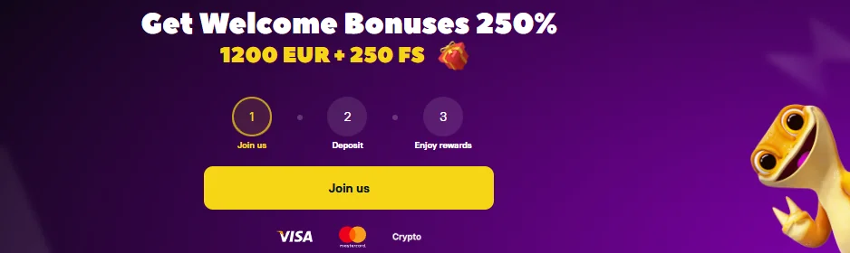 Zoome Casino registration bonus